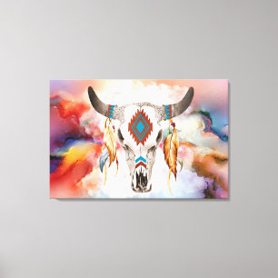Vibrant Colourful Wall Canvas with Gloss Finish