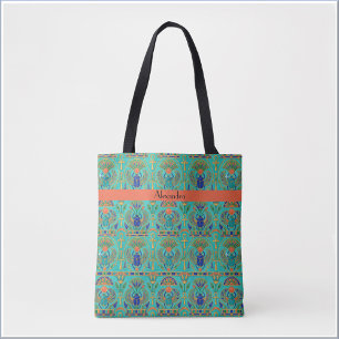 Vibrant Colours Egyptian Inspired Tote Bag