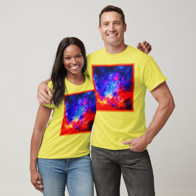 Vibrant Colours of Nebulae. Buy Now T-Shirt (Unisex)