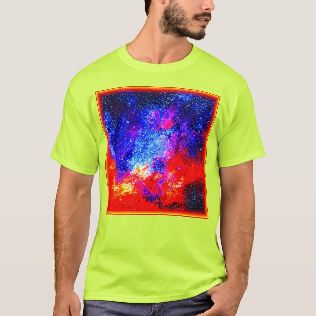 Vibrant Colours of Nebulae. Buy Now T-Shirt (Front)