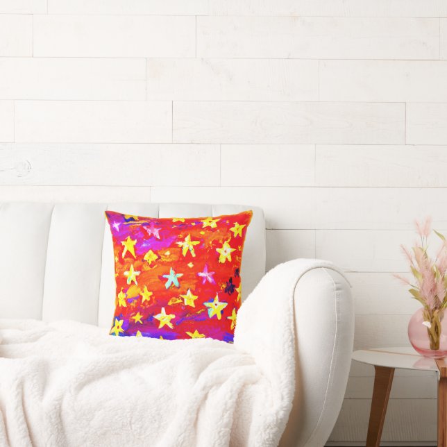 Vibrant Colours of Stars. Buy Now Cushion (Couch)