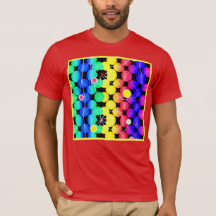 Vibrant Colours pattern  T-Shirt
