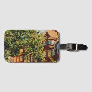 Vibrant Copenhagen Luggage Tag