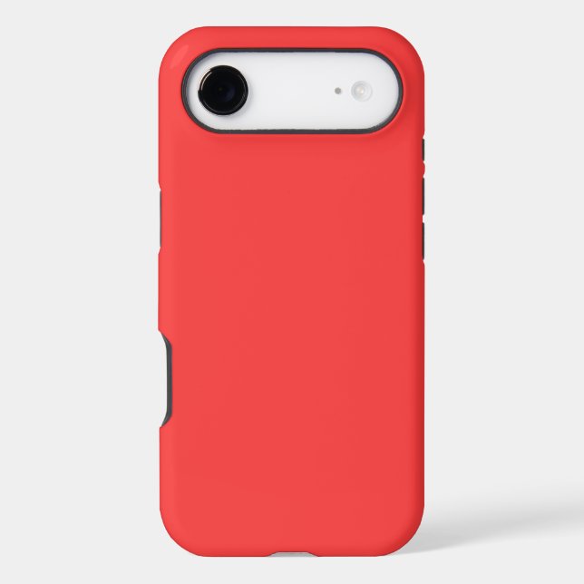 Vibrant Coral Colour Customise This (Back)