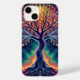 Vibrant Cosmic Tree Case-Mate iPhone 14 Case
