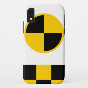 Vibrant Crash Test Markers iPhone XR Case