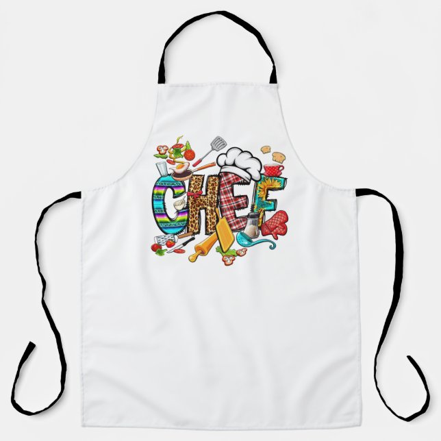 Vibrant Culinary Apron (Front)