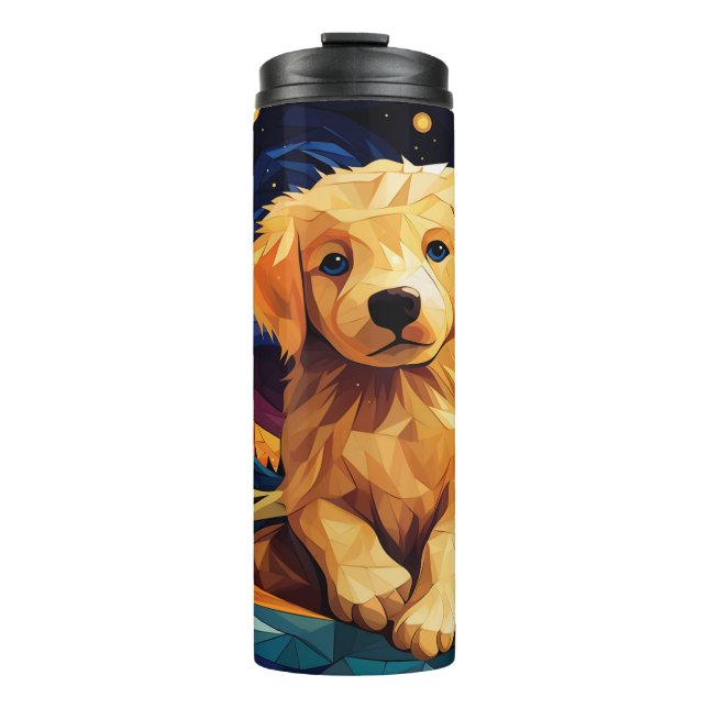 Vibrant Designs, Dog Thermal Tumbler (Front)