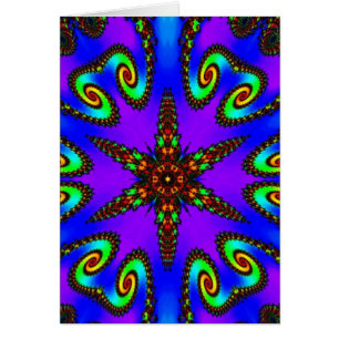 Vibrant digital-kaleidoskope art