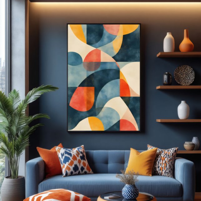 Vibrant Dimensional Prism Canvas Print (Creator Uploaded)