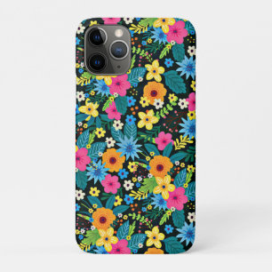 Vibrant Ditsy Flowers Floral Pattern-43785 Case-Mate iPhone Case