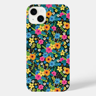 Vibrant Ditsy Flowers Floral Pattern-43785 iPhone 14 Plus Case