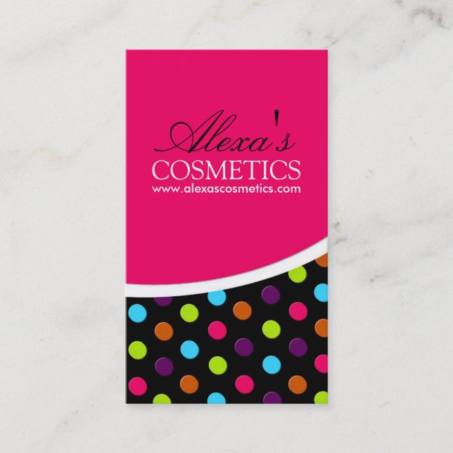 Vibrant Dots :: Business Card (Front)