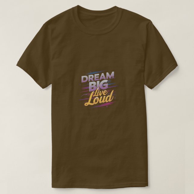 "Vibrant Dreams T-Shirt (Design Front)