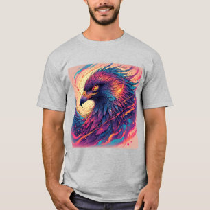 Vibrant Eagle Artwork T-Shirt