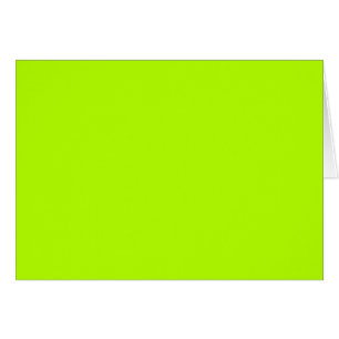 Vibrant Electric Lime Green Ready to Customise