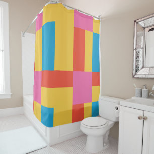 Vibrant Energising Colours Shower Curtain