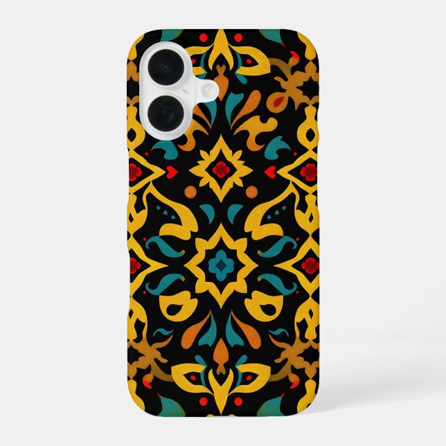 Vibrant Exotic Tile Phone Case (Back)