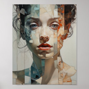 Vibrant Faces - Colourful Personalities Poster