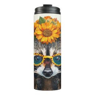 Vibrant Fashion, Raccon Thermal Tumbler