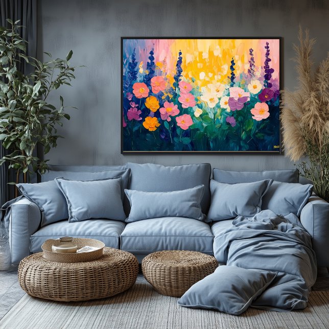 Vibrant Fauvist Floral – Custom Nature-themed Poster (Creator Uploaded)