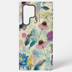 Vibrant Floral Aquatic Dream Samsung Galaxy Case