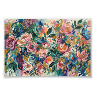 Vibrant Floral Bloom Poster
