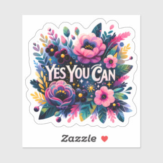Vibrant Floral Celebration of Strength