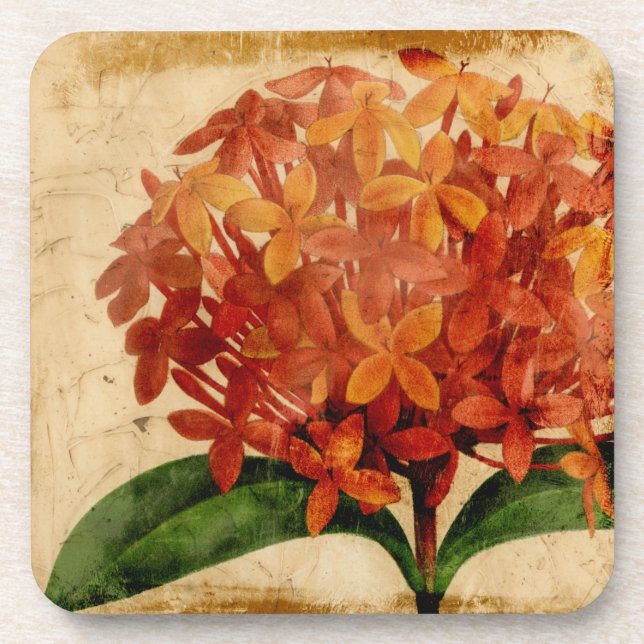 Vibrant Floral III Coaster (Front)