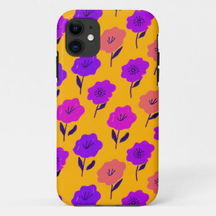 Vibrant Floral Pattern Case-Mate iPhone Case