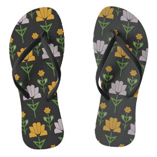 Vibrant Floral Pattern Jandals