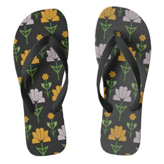 Vibrant Floral Pattern Jandals