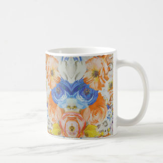 Vibrant Floral Pattern Mug