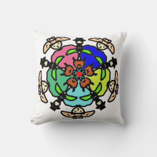 Vibrant Floral Soul Cushion