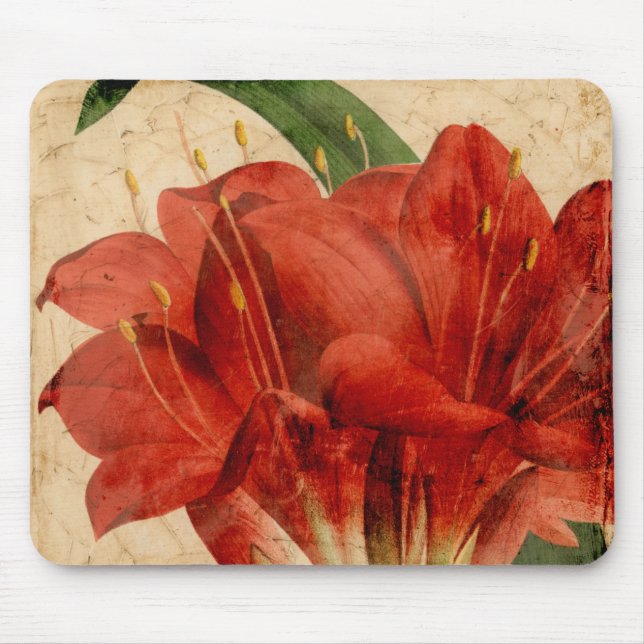 Vibrant Floral VIII Mouse Pad (Front)