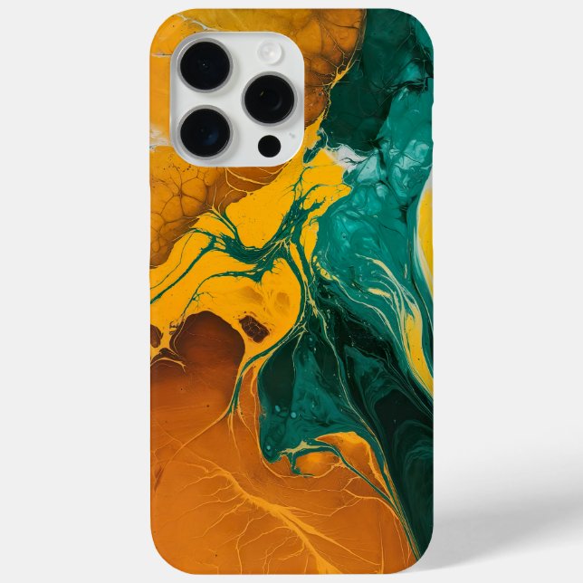  Vibrant Flow Abstract  Case-Mate iPhone Case (Back)