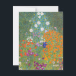 Vibrant Flower Garden - Gustav Klimt Postcard<br><div class="desc">Add a touch of timeless elegance to your correspondence with this Gustav Klimt Flower Garden Postcard. Showcasing Klimt’s vibrant Art Nouveau masterpiece, this postcard features lush floral patterns and intricate details that capture the beauty and harmony of a blooming garden. Perfect for sending heartfelt messages, collecting as art memorabilia, or...</div>
