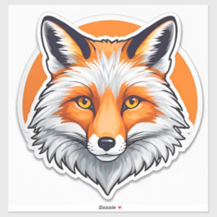 Vibrant Fox Head