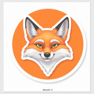 Vibrant Fox Head
