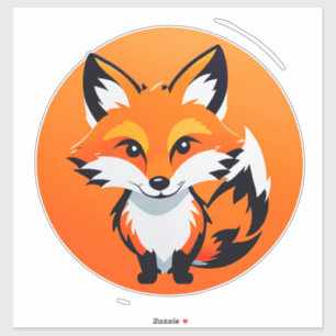 Vibrant Fox Head