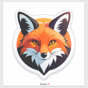 Vibrant Fox Head