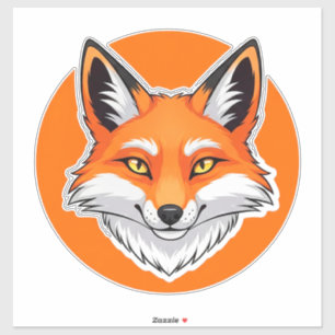 Vibrant Fox Head