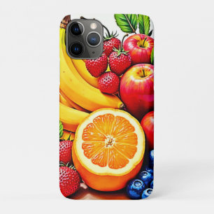 Vibrant Fresh Fruit Delight Design Case-Mate iPhone Case