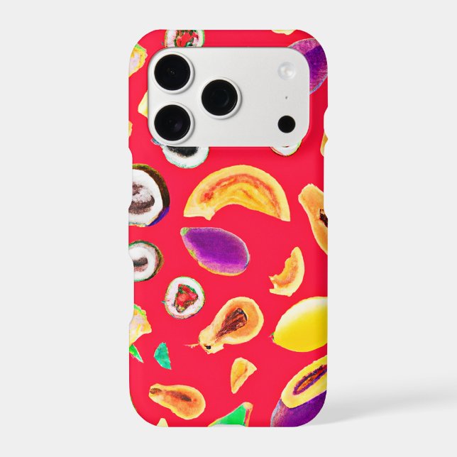 Vibrant Fruity Delight Pattern (Back)