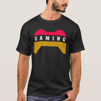 Vibrant Gaming Controller Logo T-Shirt
