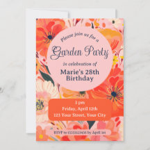 Vibrant Garden Party