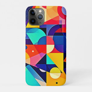 Vibrant Geometric Abstract Art Case-Mate iPhone Case