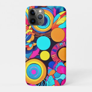 Vibrant Geometric Abstract Patterns Case-Mate iPhone Case