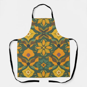 Vibrant Geometric Apron - Seamless Pattern Design