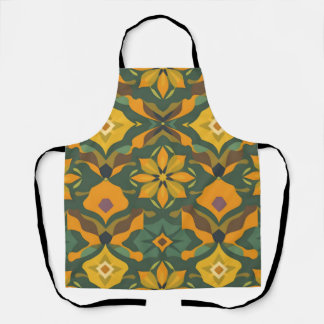 Vibrant Geometric Apron - Seamless Pattern Design